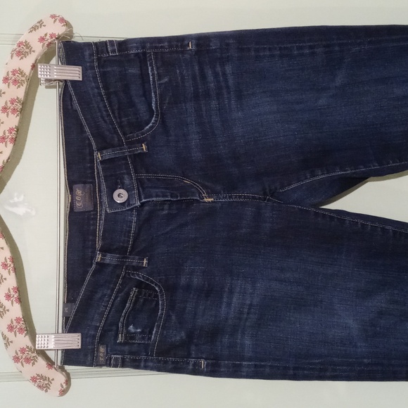 Women's Citizens of Humanity low rise boot cut Kelly blue jean 26 - Picture 4 of 14